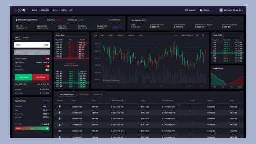 Redesigned the world fastest crypto trading platform — Qume by